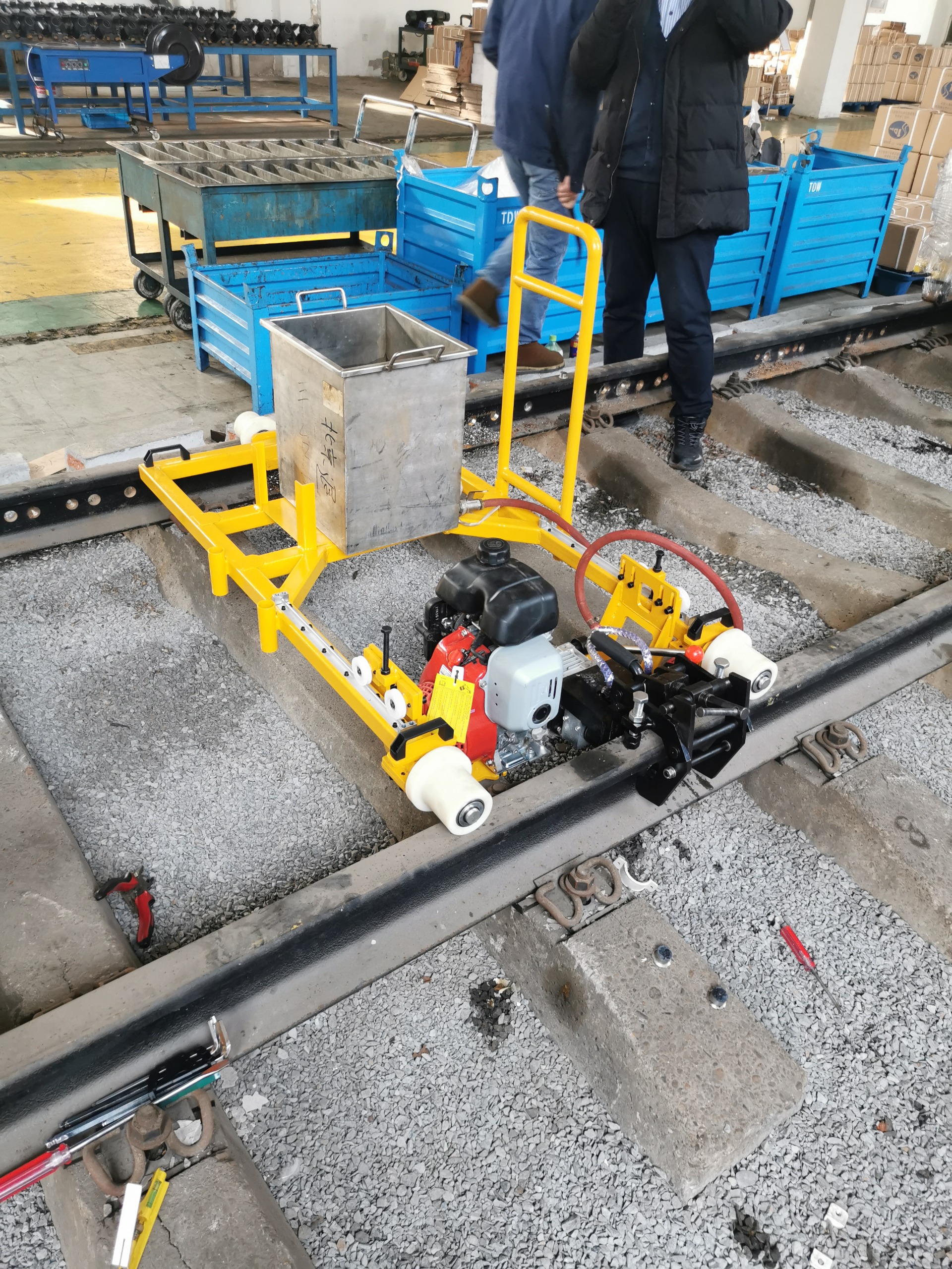 Retarder Dual-hole Drill · Spike Washer Auto Assembly · Rail Dual-hole Machine · Elastic Strip Hot Handling